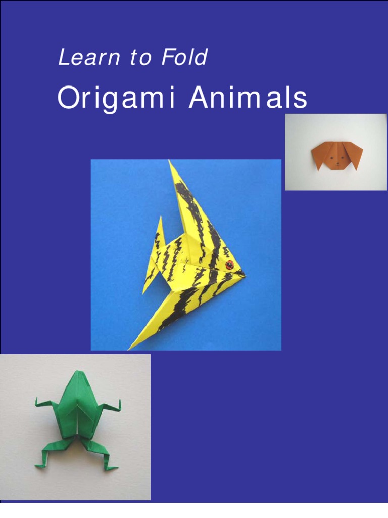 Origami Book PDF Origami Elephant