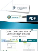 Comparativo de Cambios en Cvlac