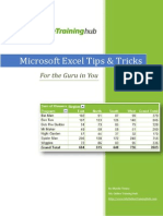 Micrsoft Excel Training