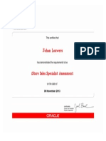 Oracle Istore Certification PDF