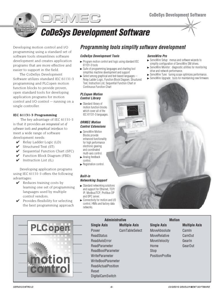 CoDeSysdevelopmentS W PDF | PDF | Computer Program | Programming