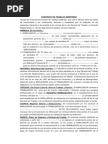 Contrato de Trabajo Simple