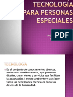 Tecnología para Personas Especiales PDF