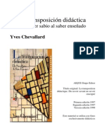 51745084.03 - La Trasposicion Didactica - Del Saber Sabio al Saber Enseñado - Yves Chevallard (pag. 3-24si)