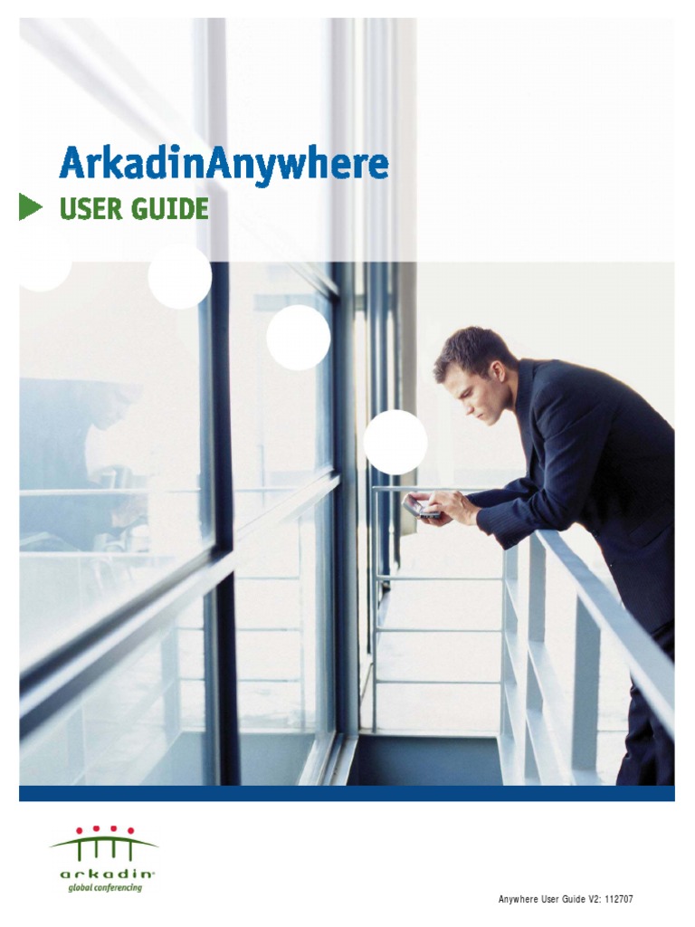 ArkadinAnywhere User Guide V2 | PDF | Web Browser | Internet Forum