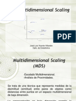 MDS Multidimensional Scaling
