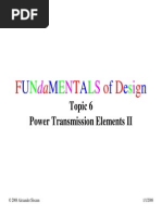 GEARS FUNdaMENTALS of Design Topic 6 PDF