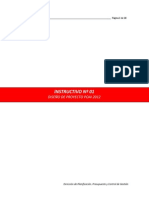 Instructivo de La Estructura para El Diseño de Proyectos Poai 2012