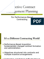 Contract Management Planning for Performancebased Contracts3272