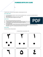 Number Bowling Game PDF