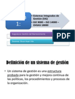 Sistema de gestión integrada