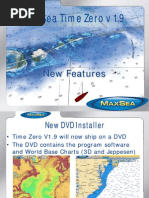 MaxSea TimeZero V1.9 New Features