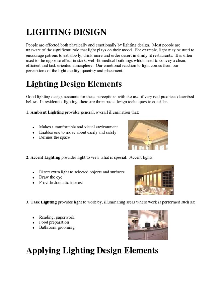 Essential Lighting Design Techniques | PDF | Compact Fluorescent Lamp ...