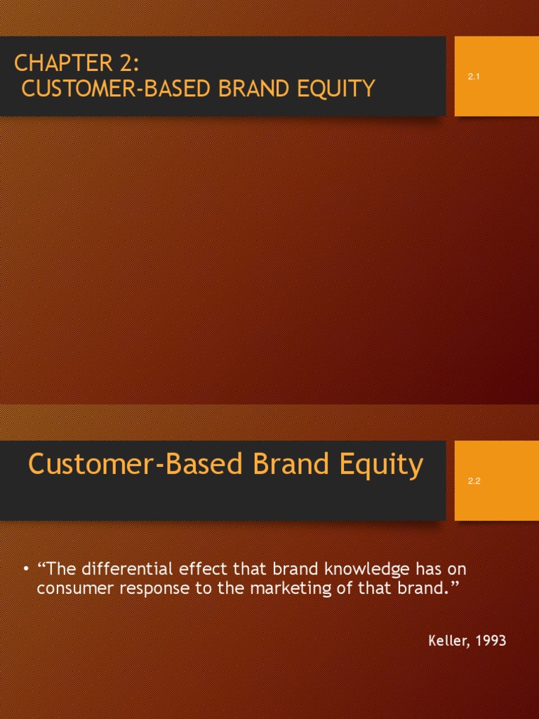 Customer Based Brand Equity | PDF | Brand | Marketing