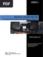 Download Modul Praktikum Instalasi komputer by Rinda Cahyana SN18268996 doc pdf
