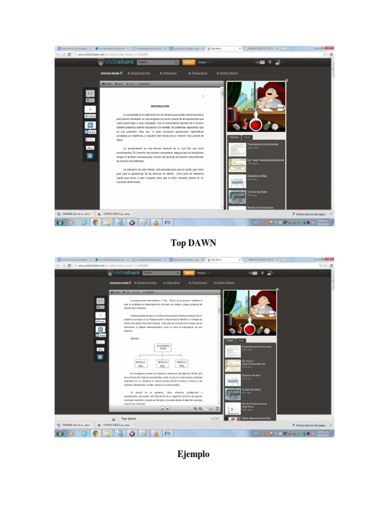 Programación Top-Down y Bottom-Up | PDF | Programa de computadora ...