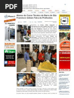 SiteBarra » Alunos do Curso Técnico de Barra de São Francisco visitam Feira de Profissões