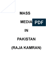 Download Mass Media in Pakistan by Raja Kamran by waqasaliwasti SN18271317 doc pdf