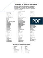 Essential Business Vocabulary: 100 Words You Need To Know: IMPORTANT: Do Not Confuse The Following