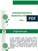 Oxigenoterapia e Manovacuometro