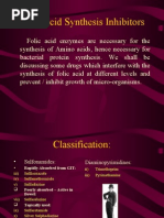 Download Folic Acid Synthesis Inhibitors by PROF DR SHAHMURAD SN18271618 doc pdf