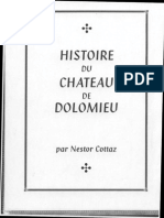 Histoire Du Chateau de Dolomieu - Nestor Cottaz