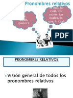 pronombres relativos