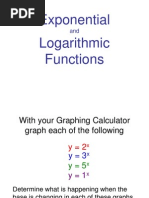 Fungsi Eksponen Dan Logaritma