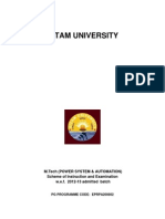 M.Tech. Power Systems & Automation PDF