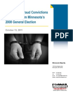 2011 Report Voter Fraud Convictions PDF