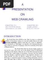 Download WEB CRAWLERppt by sheoran3 SN182785970 doc pdf