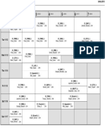 Time Table (Term-5) FMG-21 and IMG-6, Week-9 PDF