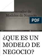 Business Canvas Model Generation Espanol