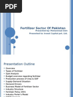 Download Fertilizer Sector of Pakistan by Zain Bhika SN18279504 doc pdf