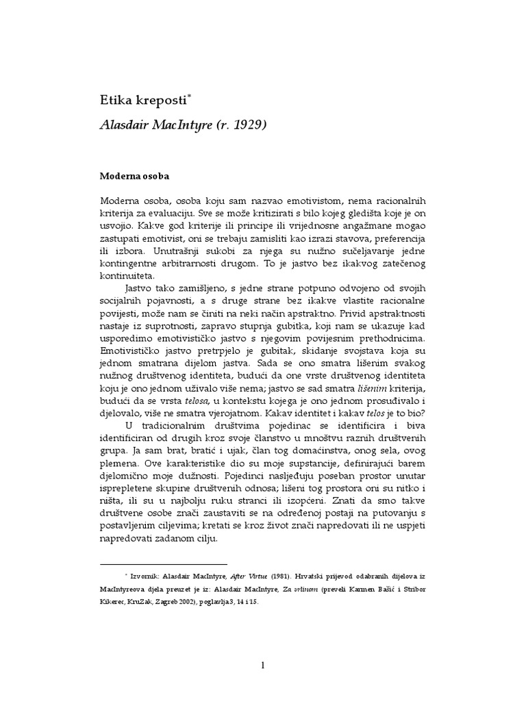 MacIntyre Etika Kreposti PDF PDF