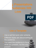 Making Presentations That Audiences Will Love
