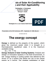 Exergy Analysis Eof Solar Air PDF