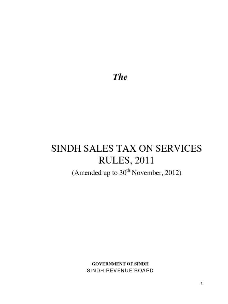 Sindh Sales Tax on Services Rules 2011(Amendede upto 30 Nov 2012).pdf