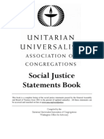 Social Justice Statements
