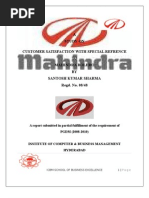Download Project Report on Customer Satisfaction in MM by santoshpooj SN18281615 doc pdf