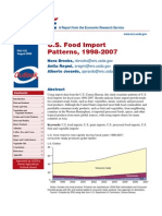 U.S. Food Import Patterns