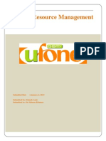 UFONE report -final hr project.docx