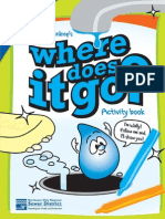 Where does it go? Wally Waterdrop activity book