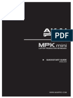 AKAI Pro MPK Mini Quick Start Guide