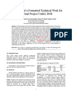 Technical Paper Template