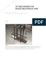 Vertical Lift Mechanism-The Kattwyk Bridge-Mechanical Mini Project