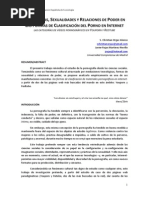 Tecnología, sexualidades y relaciones de poder en las formas de clasificación del porno en internet