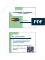 Cap 7 MKT Segmentacion Mercados Meta y Posicionamiento