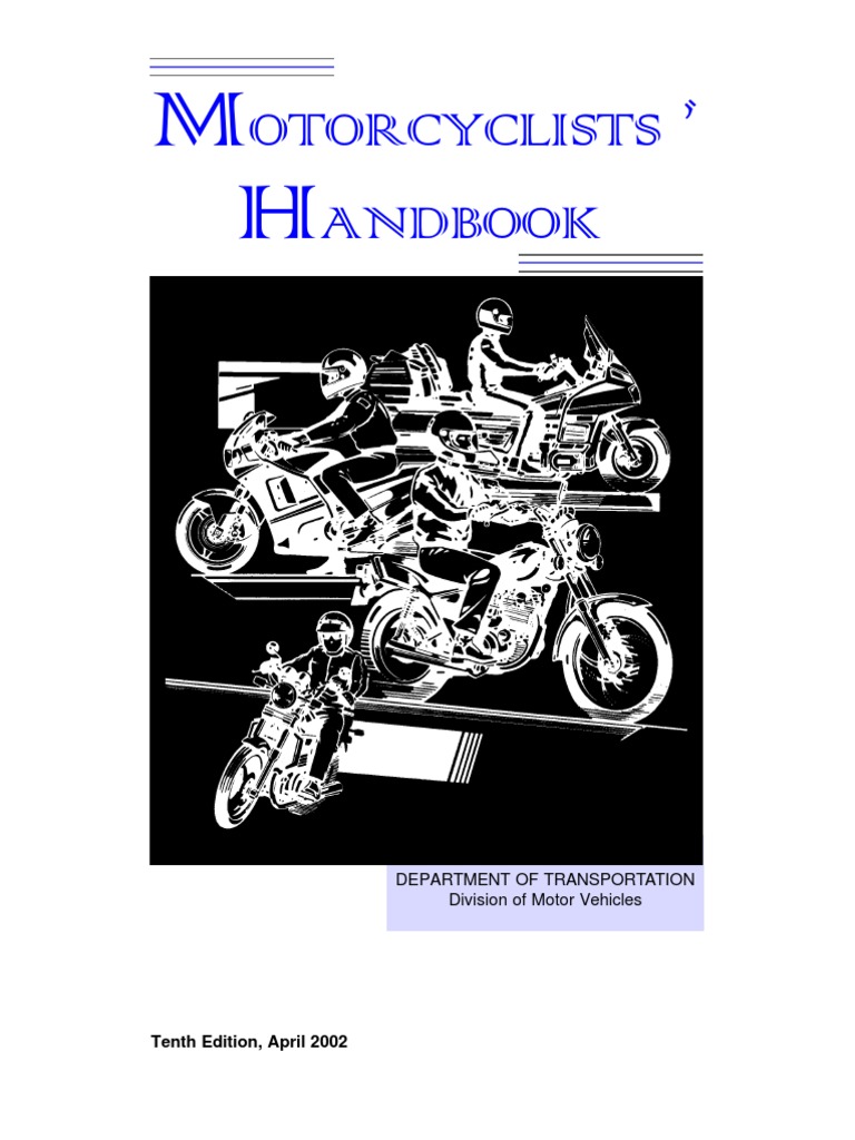 Motorcycle Handbook PDF Traffic Lane
