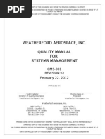 QMS-001 Quality Manual Revision Q